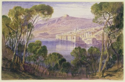 Villefranche von Edward Lear